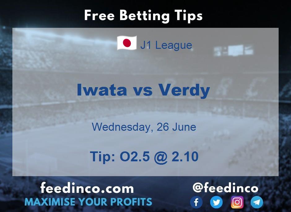 Iwata vs Verdy Prediction