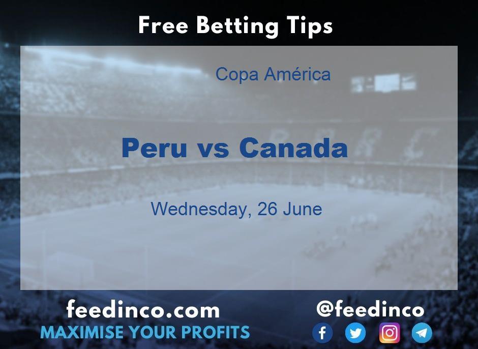 Peru vs Canada Prediction