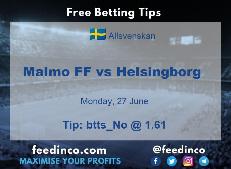 Malmo FF vs Helsingborg Prediction Malmo FF vs Helsingborg Prediction