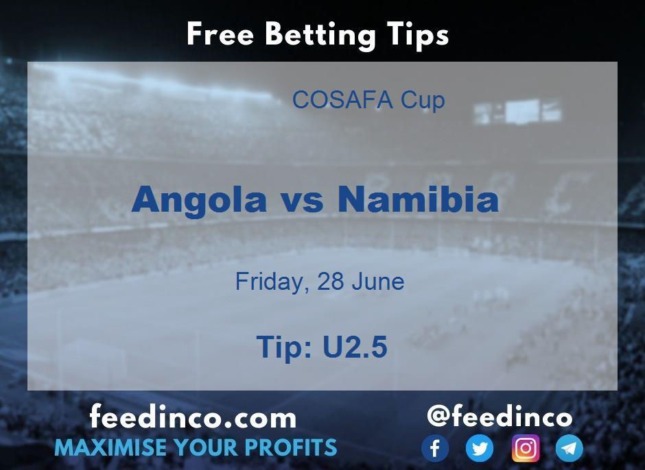 Angola vs Namibia Prediction