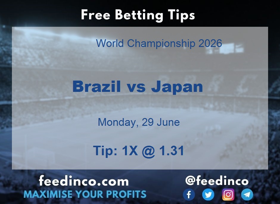 Brazil vs Japan Prediction