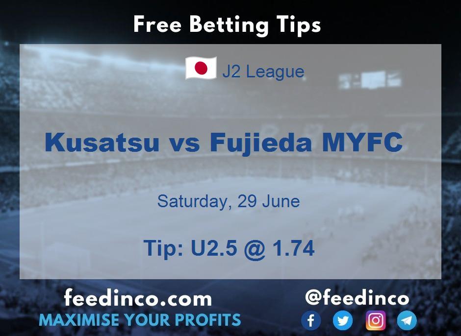 Kusatsu vs Fujieda MYFC Prediction