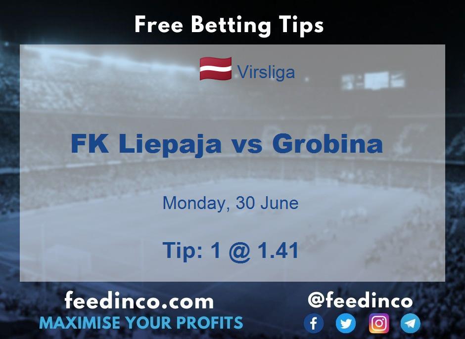 FK Liepaja vs Grobina Prediction FK Liepaja vs Grobina Prediction