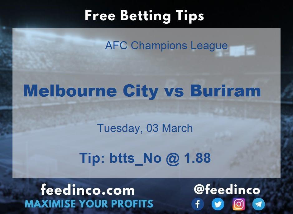 Melbourne City vs Buriram Prediction Melbourne City vs Buriram Prediction