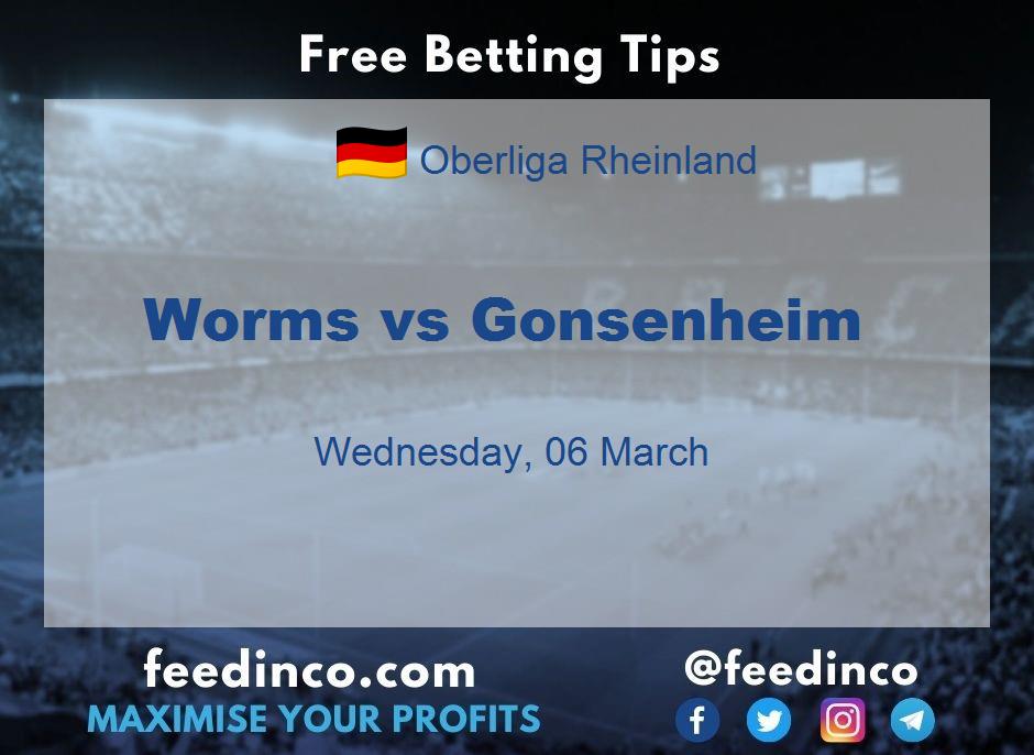 Worms vs Gonsenheim Prediction