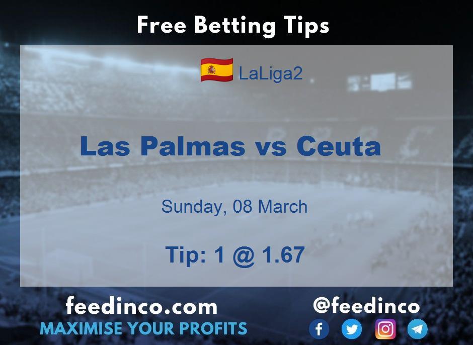 Las Palmas vs Ceuta Prediction Las Palmas vs Ceuta Prediction