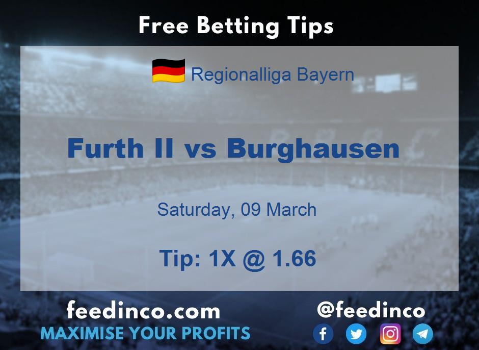 Furth II vs Burghausen Prediction