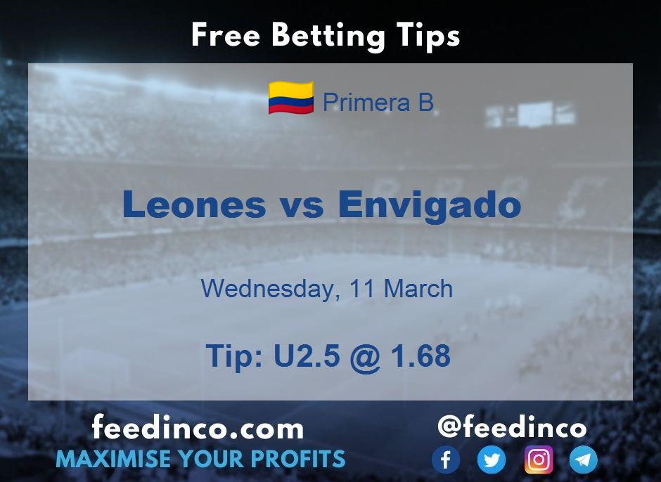 Leones vs Envigado Prediction