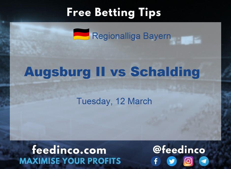 Augsburg II vs Schalding Prediction