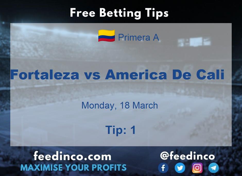 Fortaleza vs America De Cali Prediction