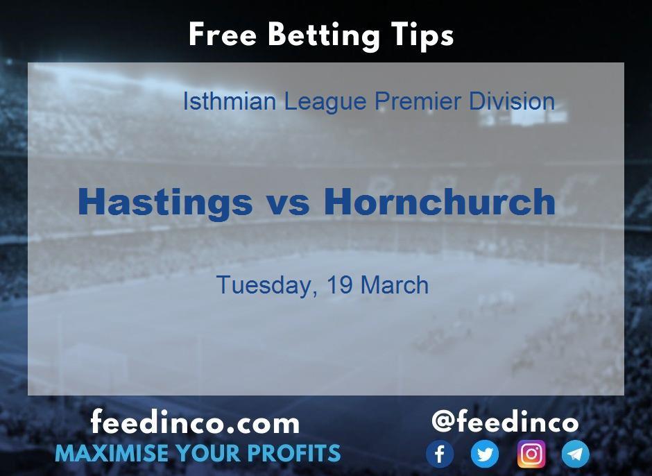 Hastings vs Hornchurch Prediction