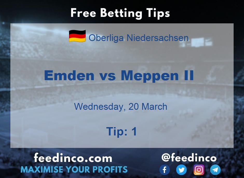 Emden vs Meppen II Prediction