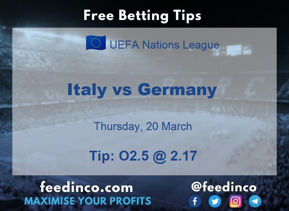 Italy vs Germany Prediction