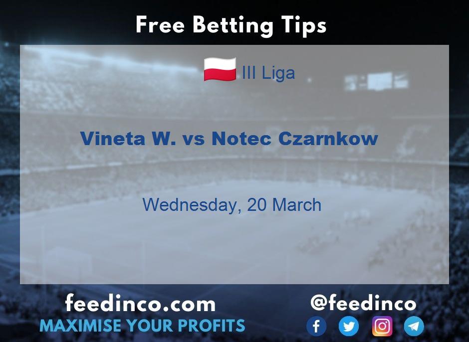 Vineta W. vs Notec Czarnkow Prediction