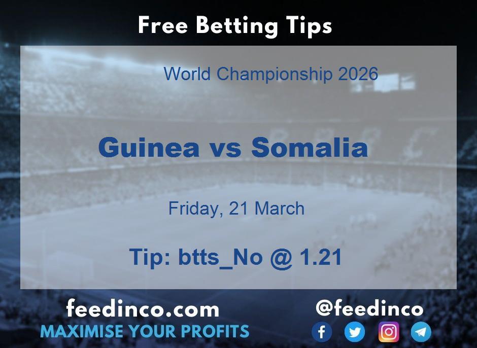 Guinea vs Somalia Prediction