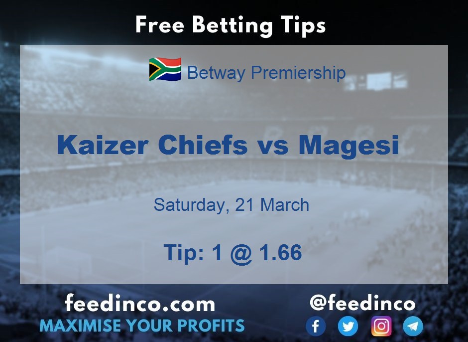 Kaizer Chiefs vs Magesi Prediction