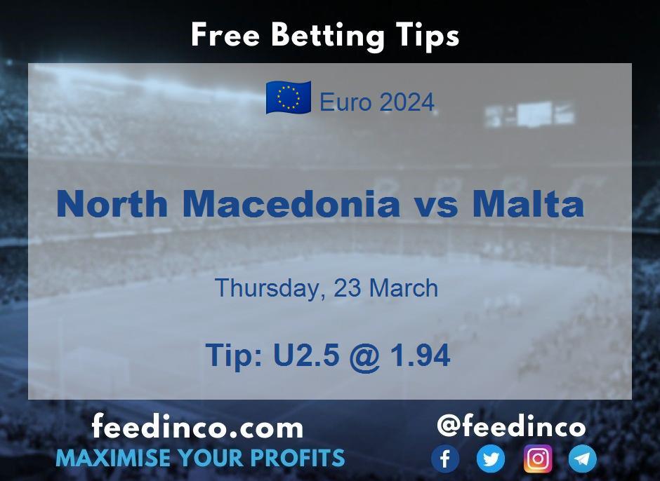 North Macedonia vs Malta Prediction