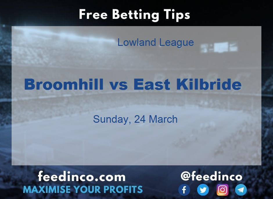 Broomhill vs East Kilbride Prediction