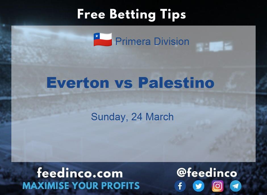 Everton vs Palestino Prediction