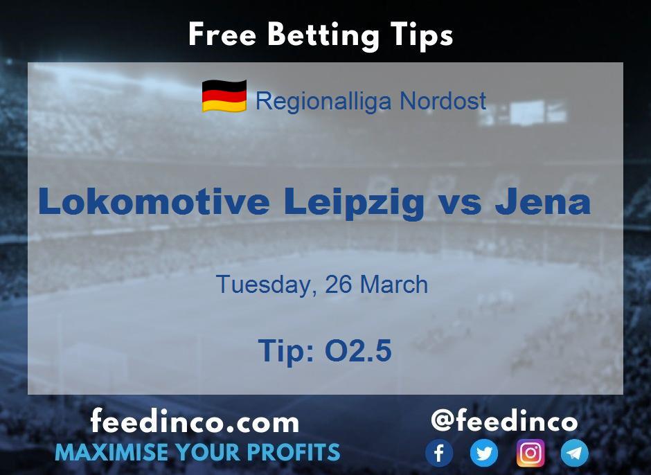 Lokomotive Leipzig vs Jena Prediction