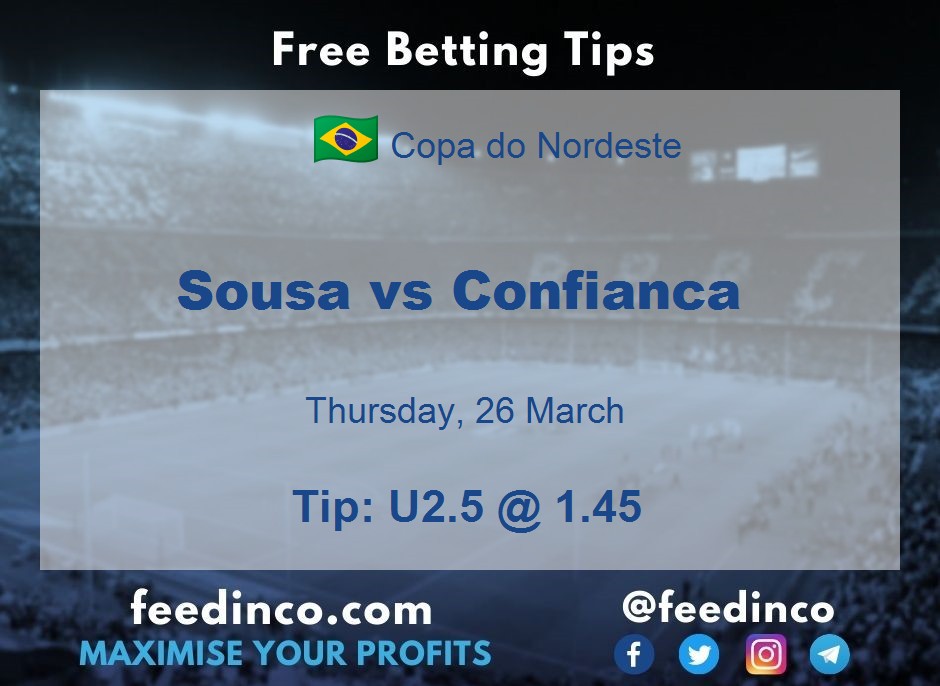 Sousa vs Confianca Prediction Sousa vs Confianca Prediction
