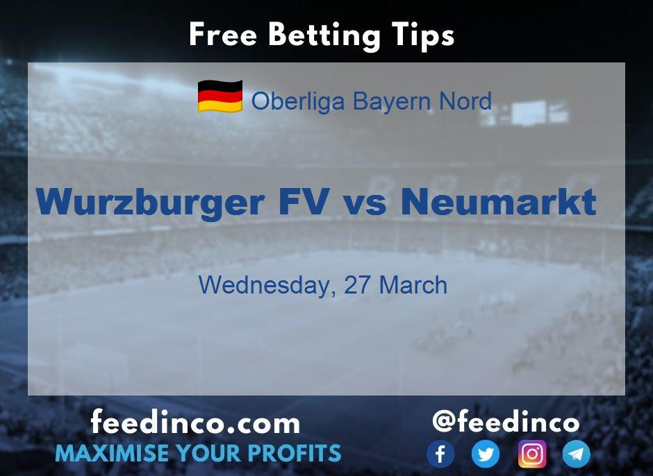 Wurzburger FV vs Neumarkt Prediction