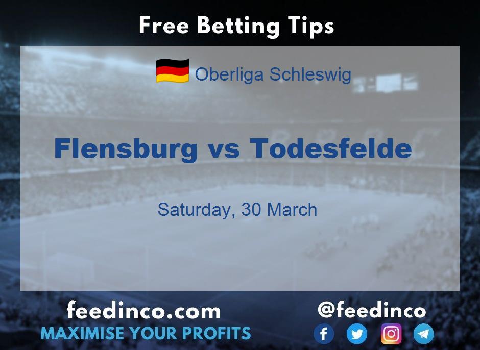 Flensburg vs Todesfelde Prediction