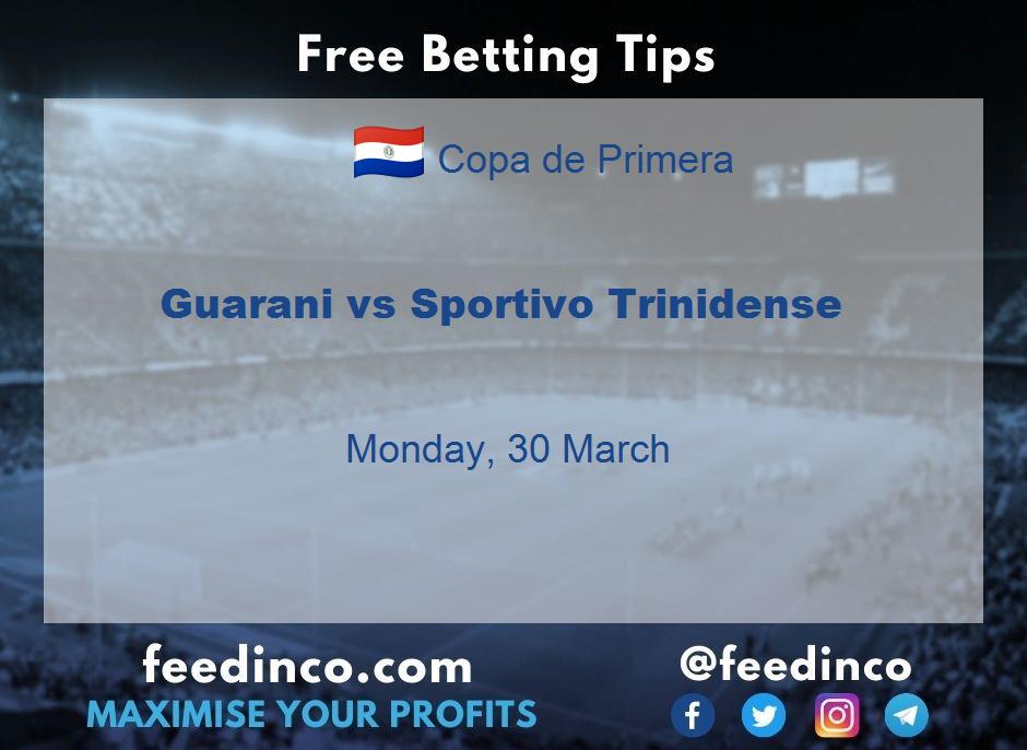 Guarani vs Sportivo Trinidense Prediction Guarani vs Sportivo Trinidense Prediction
