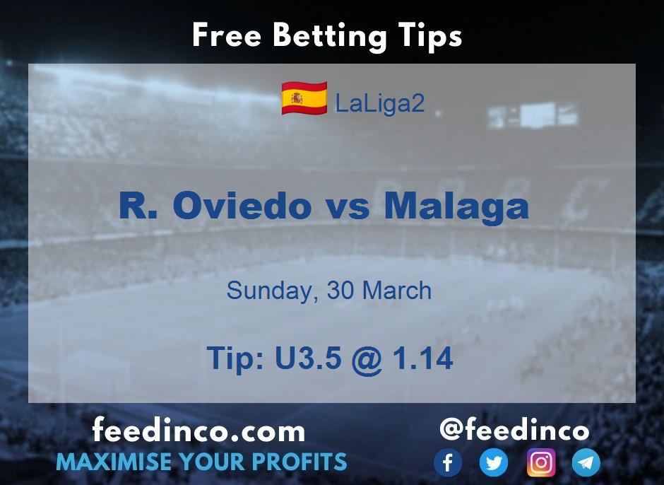 R. Oviedo vs Malaga Prediction