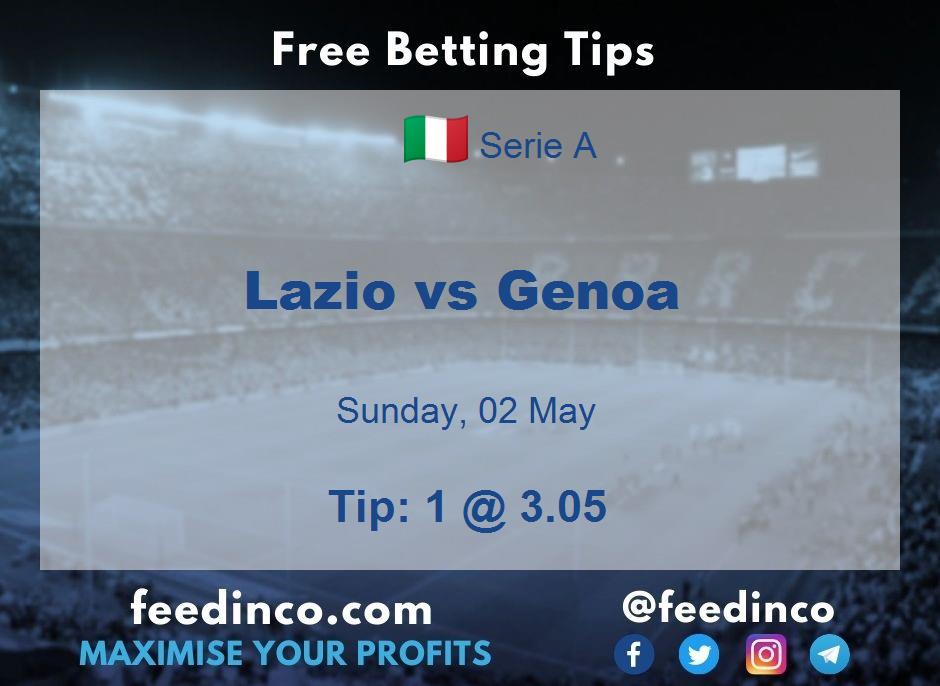Lazio vs Genoa Prediction Lazio vs Genoa Prediction