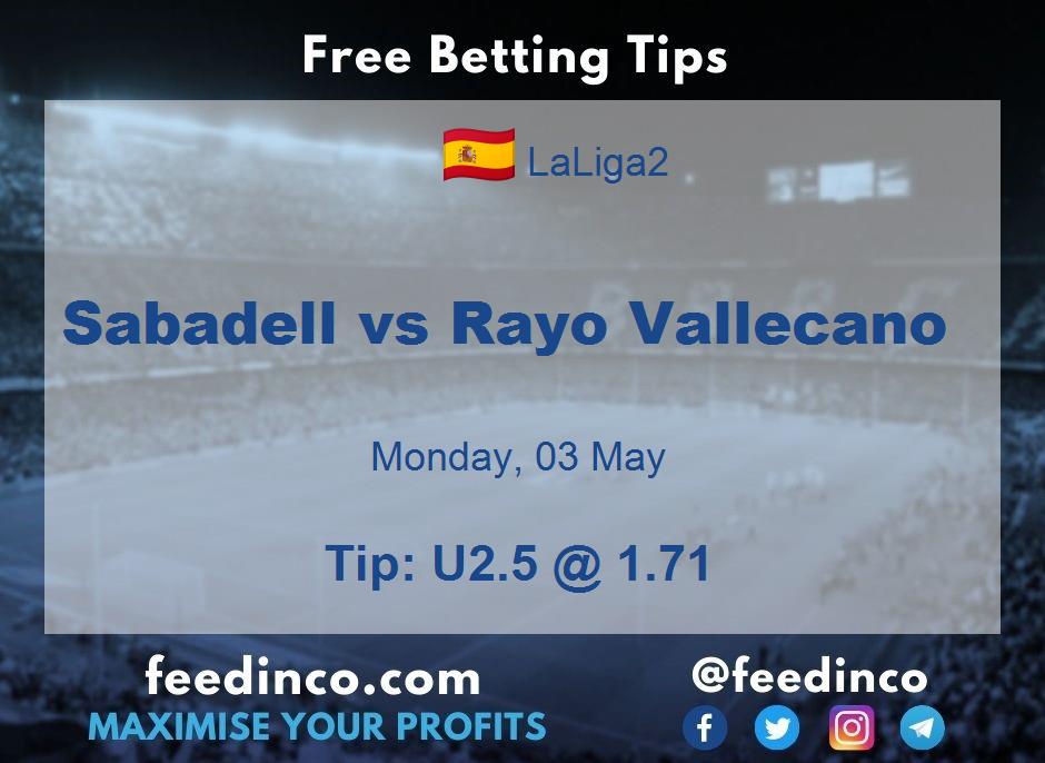 Sabadell vs Rayo Vallecano Prediction Sabadell vs Rayo Vallecano Prediction