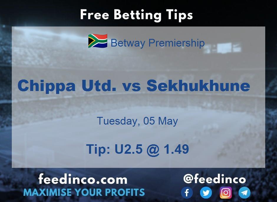 Chippa Utd. vs Sekhukhune Prediction