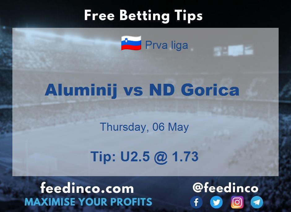 Aluminij vs ND Gorica Prediction Aluminij vs ND Gorica Prediction