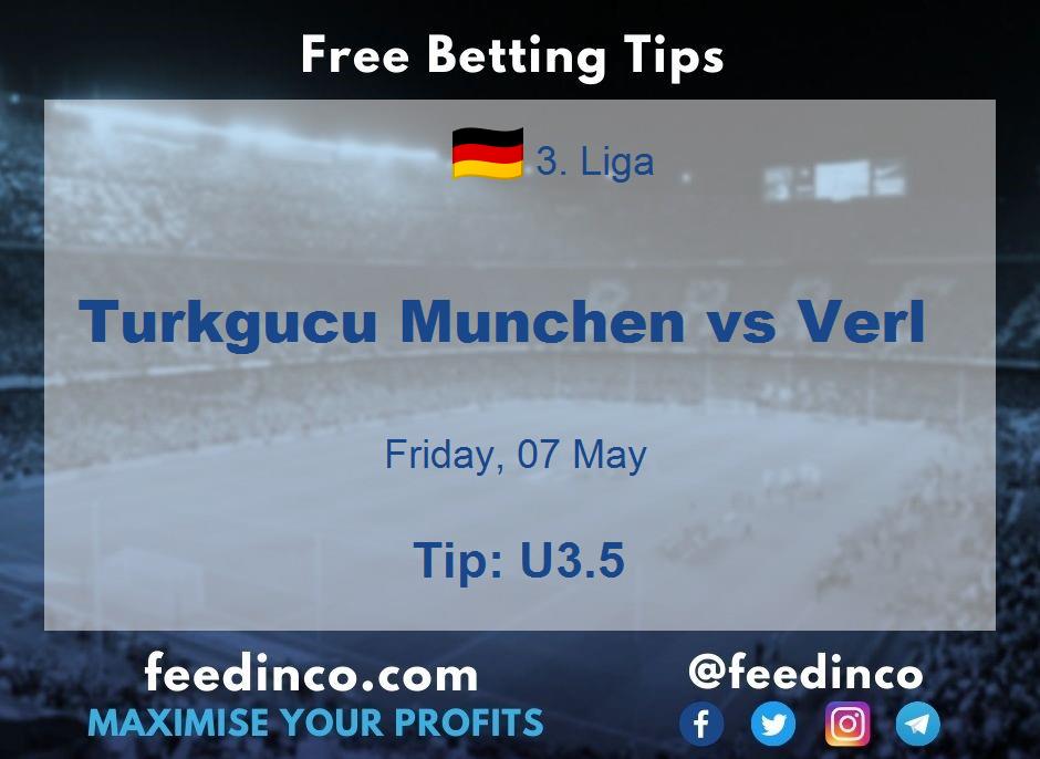 Turkgucu Munchen vs Verl Prediction Turkgucu Munchen vs Verl Prediction
