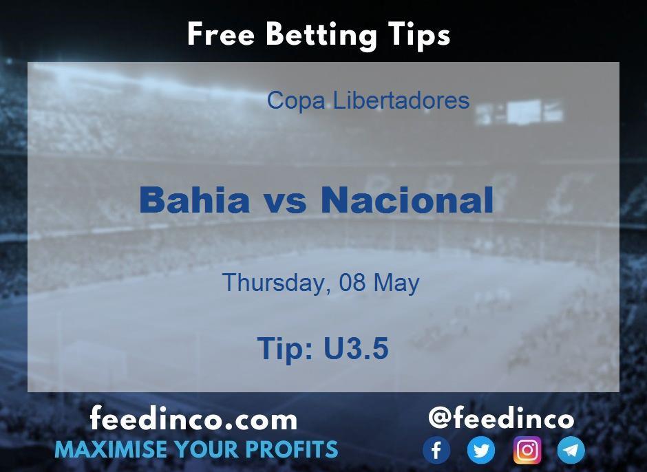 Bahia vs Nacional Prediction Bahia vs Nacional Prediction