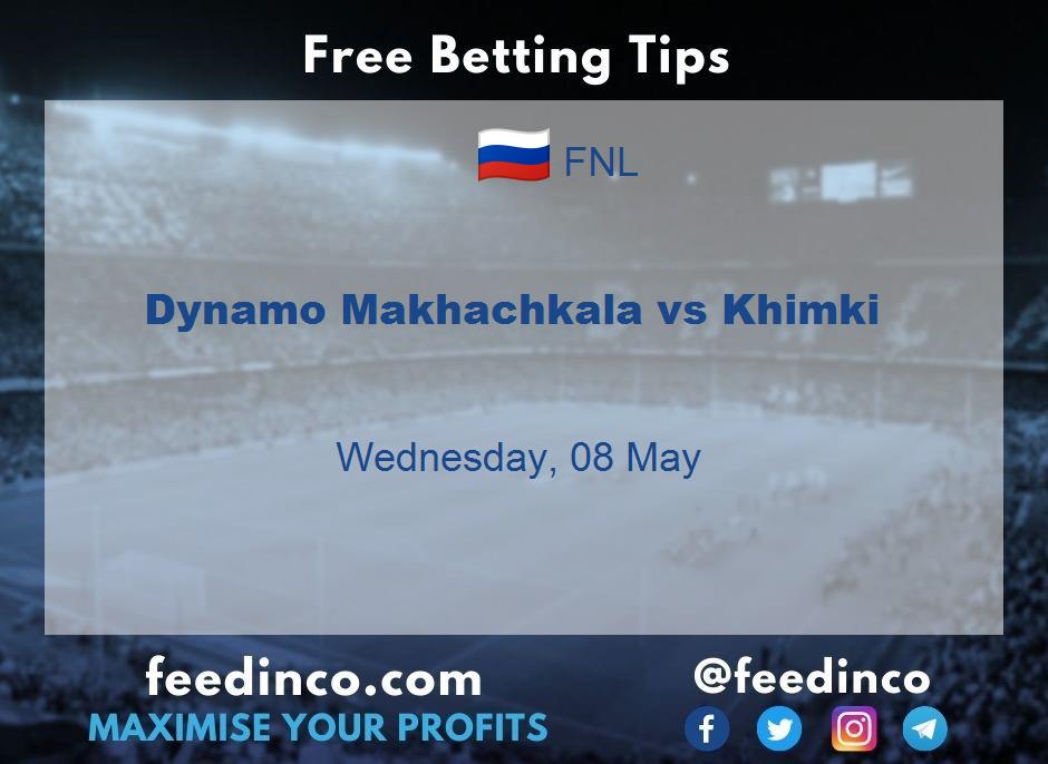 Dynamo Makhachkala vs Khimki Prediction