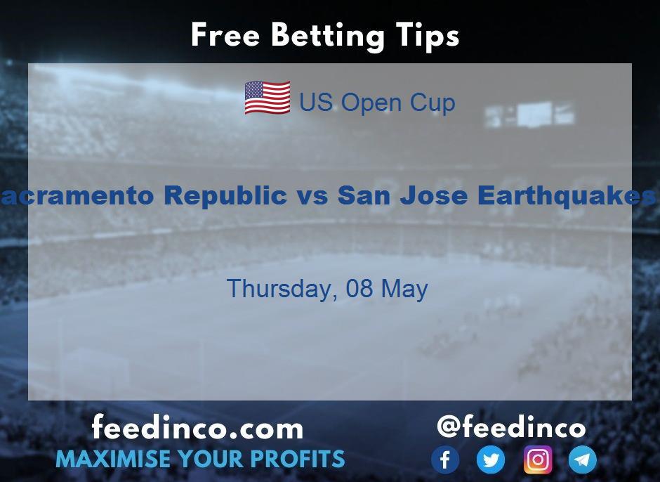 Sacramento Republic vs San Jose Earthquakes Prediction Sacramento Republic vs San Jose Earthquakes Prediction