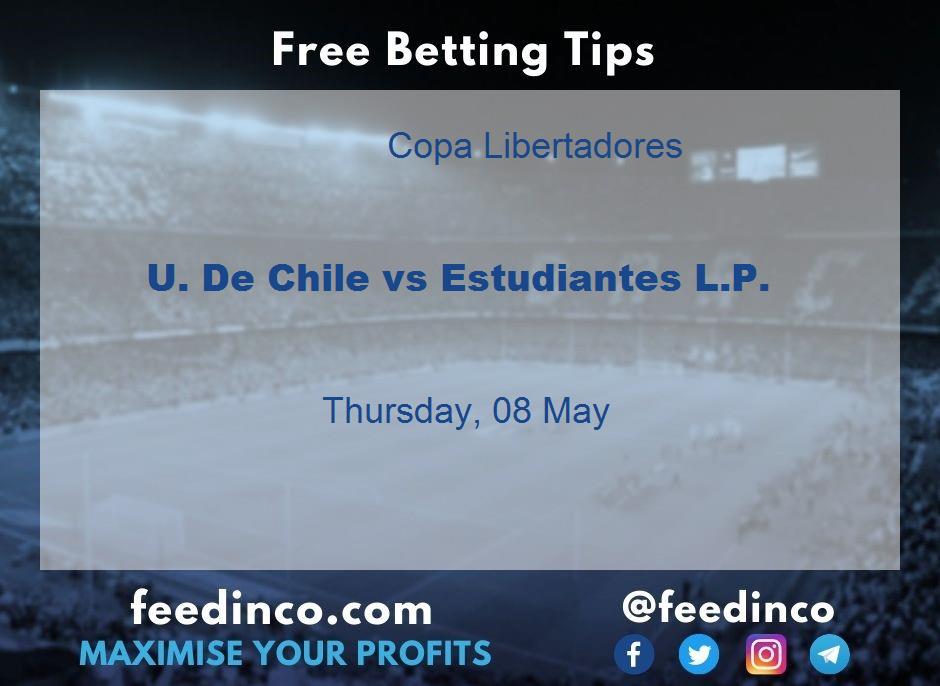 U. De Chile vs Estudiantes L.P. Prediction U. De Chile vs Estudiantes L.P. Prediction