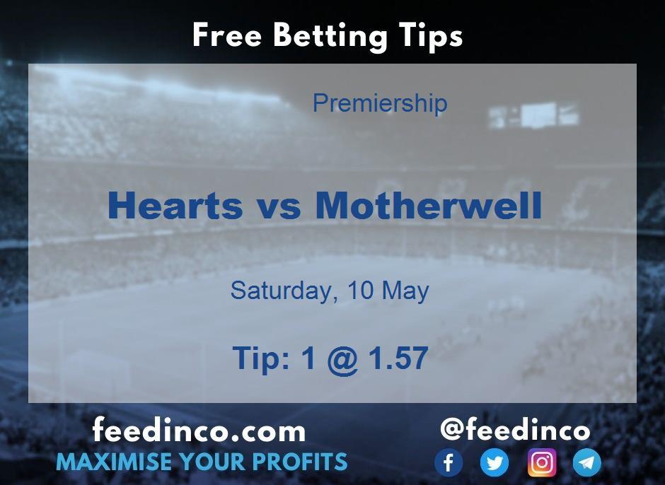 Hearts vs Motherwell Prediction Hearts vs Motherwell Prediction