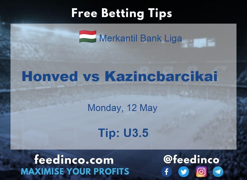 Honved vs Kazincbarcikai Prediction Honved vs Kazincbarcikai Prediction