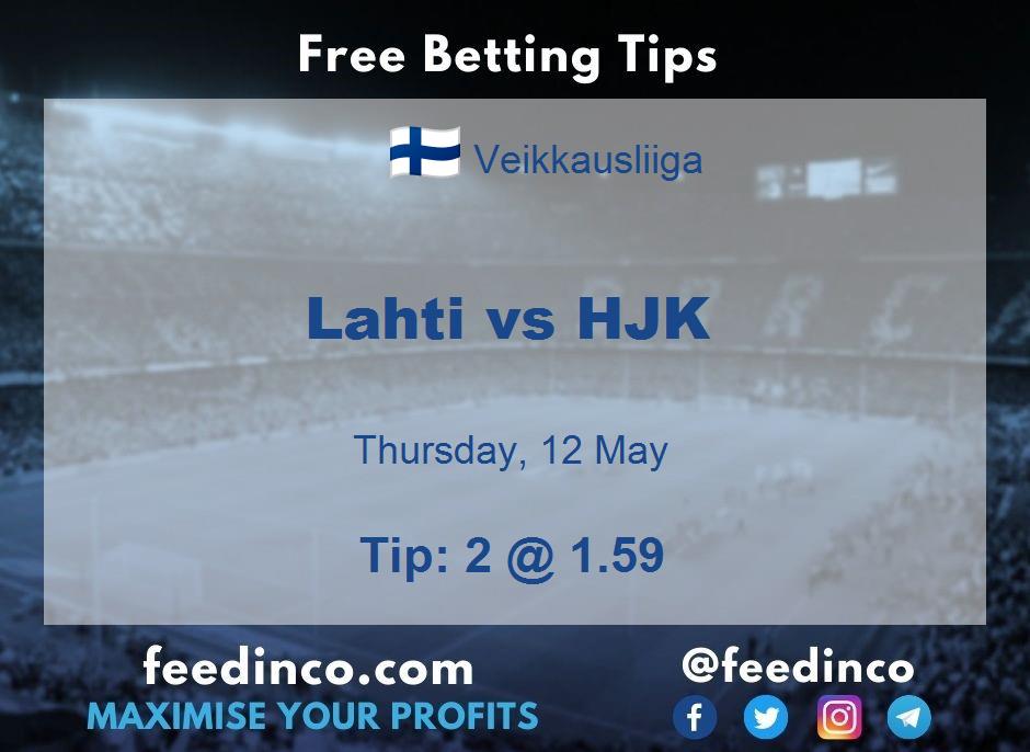 Lahti vs HJK Prediction Lahti vs HJK Prediction