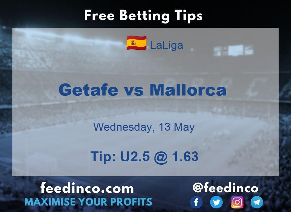 Getafe vs Mallorca Prediction
