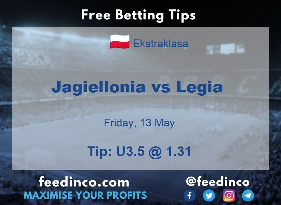 Jagiellonia vs Legia Prediction Jagiellonia vs Legia Prediction
