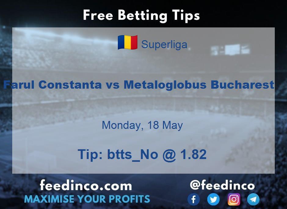 Farul Constanta vs Metaloglobus Bucharest Prediction