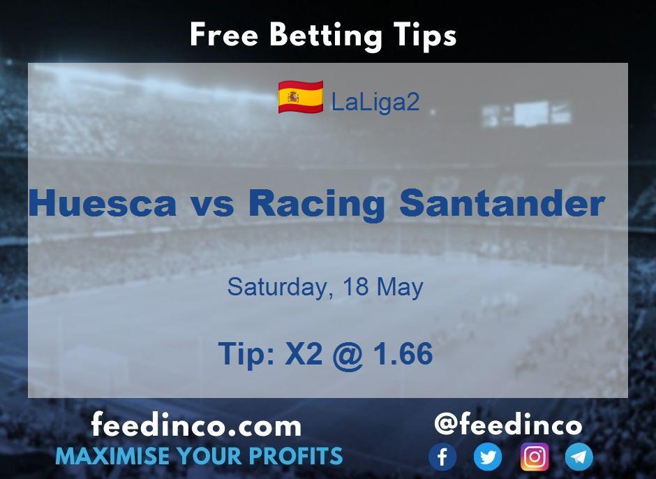 Huesca vs Racing Santander Prediction