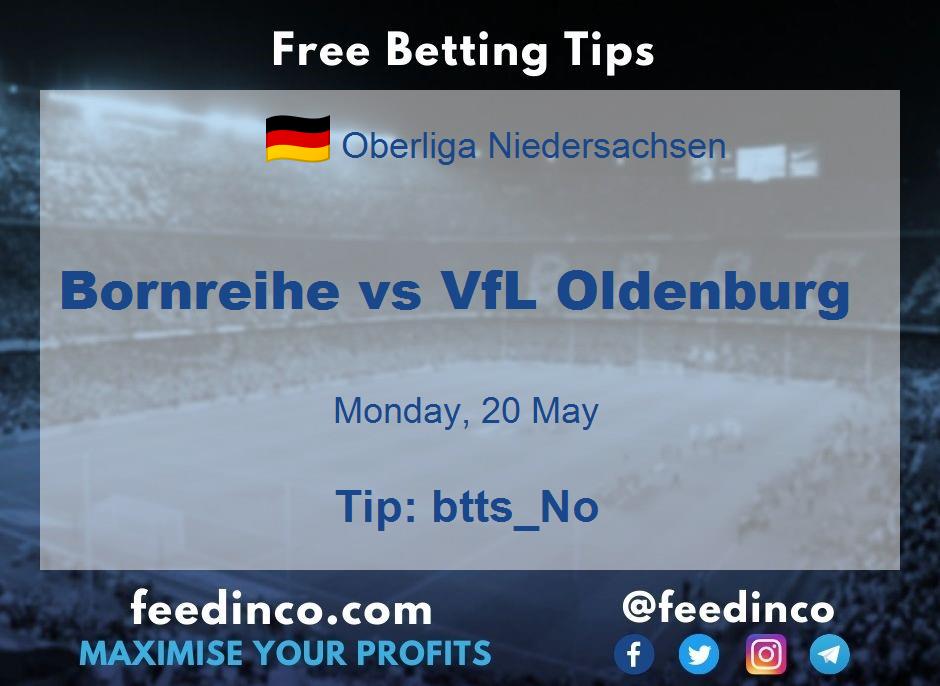 Bornreihe vs VfL Oldenburg Prediction