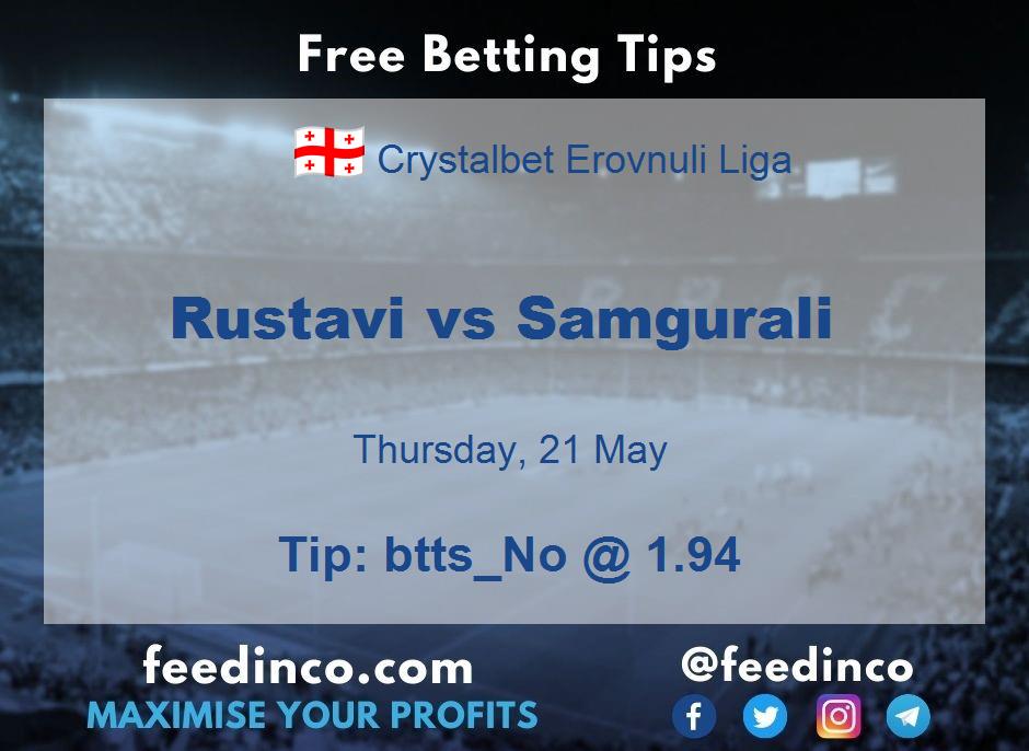 Rustavi vs Samgurali Prediction