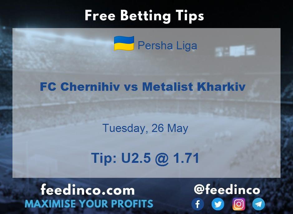 FC Chernihiv vs Metalist Kharkiv Prediction FC Chernihiv vs Metalist Kharkiv Prediction