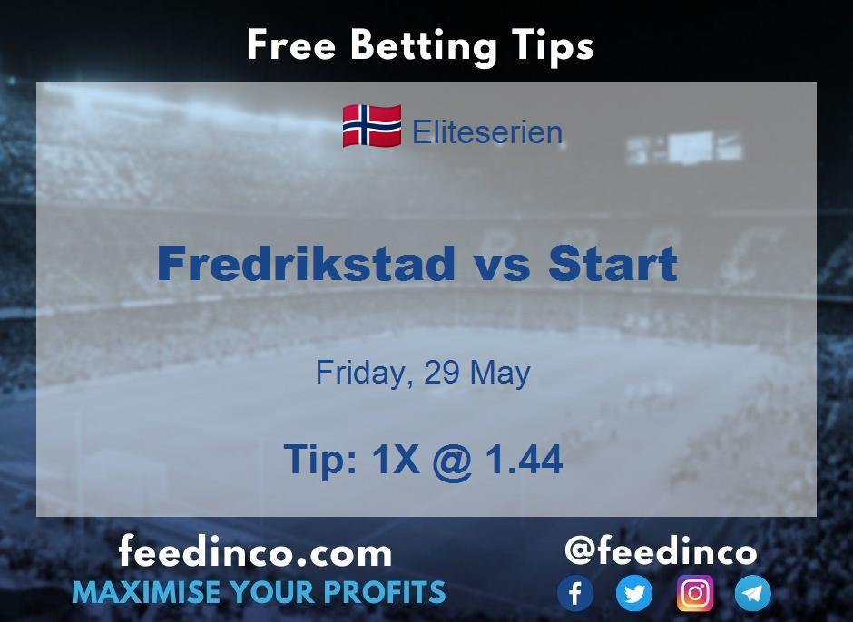 Fredrikstad vs Start Prediction Fredrikstad vs Start Prediction