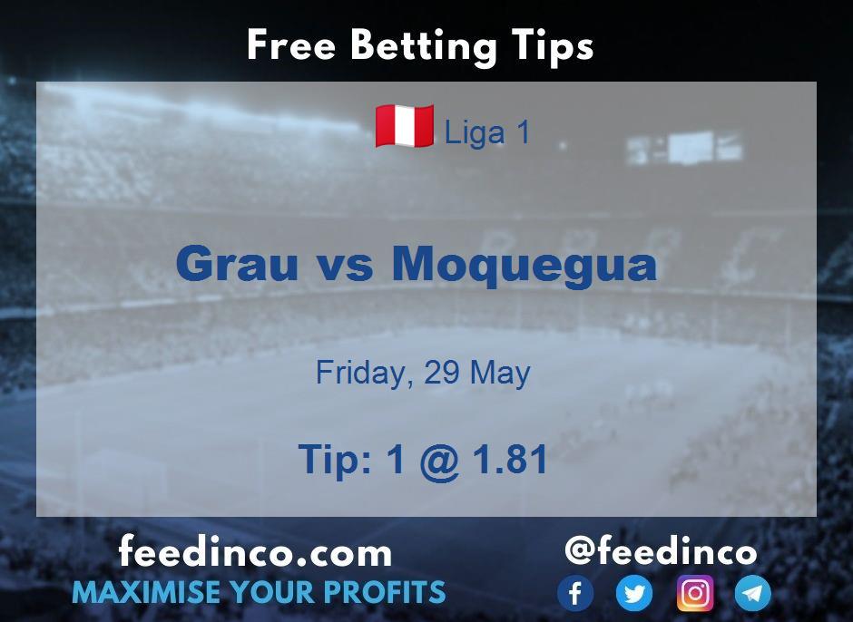 Grau vs Moquegua Prediction Grau vs Moquegua Prediction